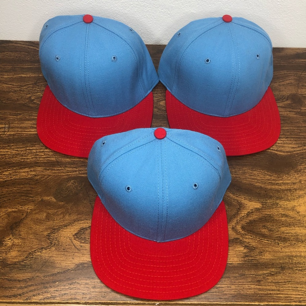 7X Vintage New Era DuPont Visor Pro Model Medium-Large Made In USA SnapB…